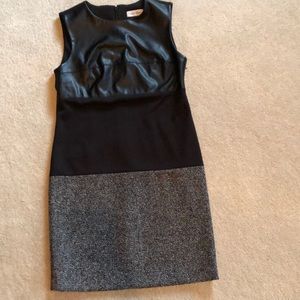 Calvin Klein petite black sleeveless dress